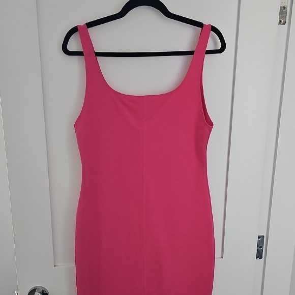 Zara Pink Fitted Dress Size XL - Picture 3 of 5